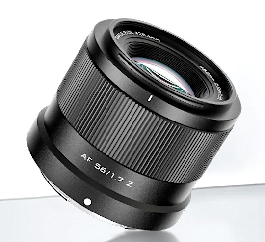 The new Viltrox AF 56mm f/1.7 APS-C lens for Nikon Z-mount is now
