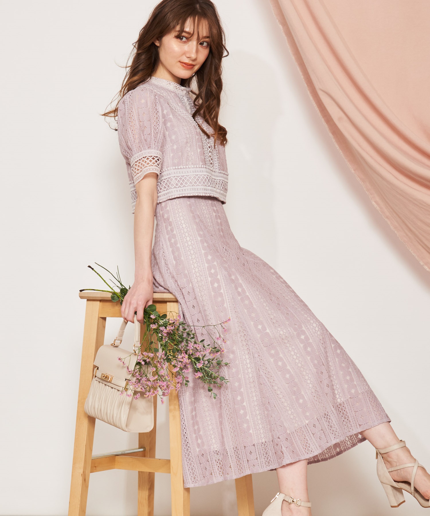 追加生産】フラワーレースセットアップ | セットアップ | NOELA