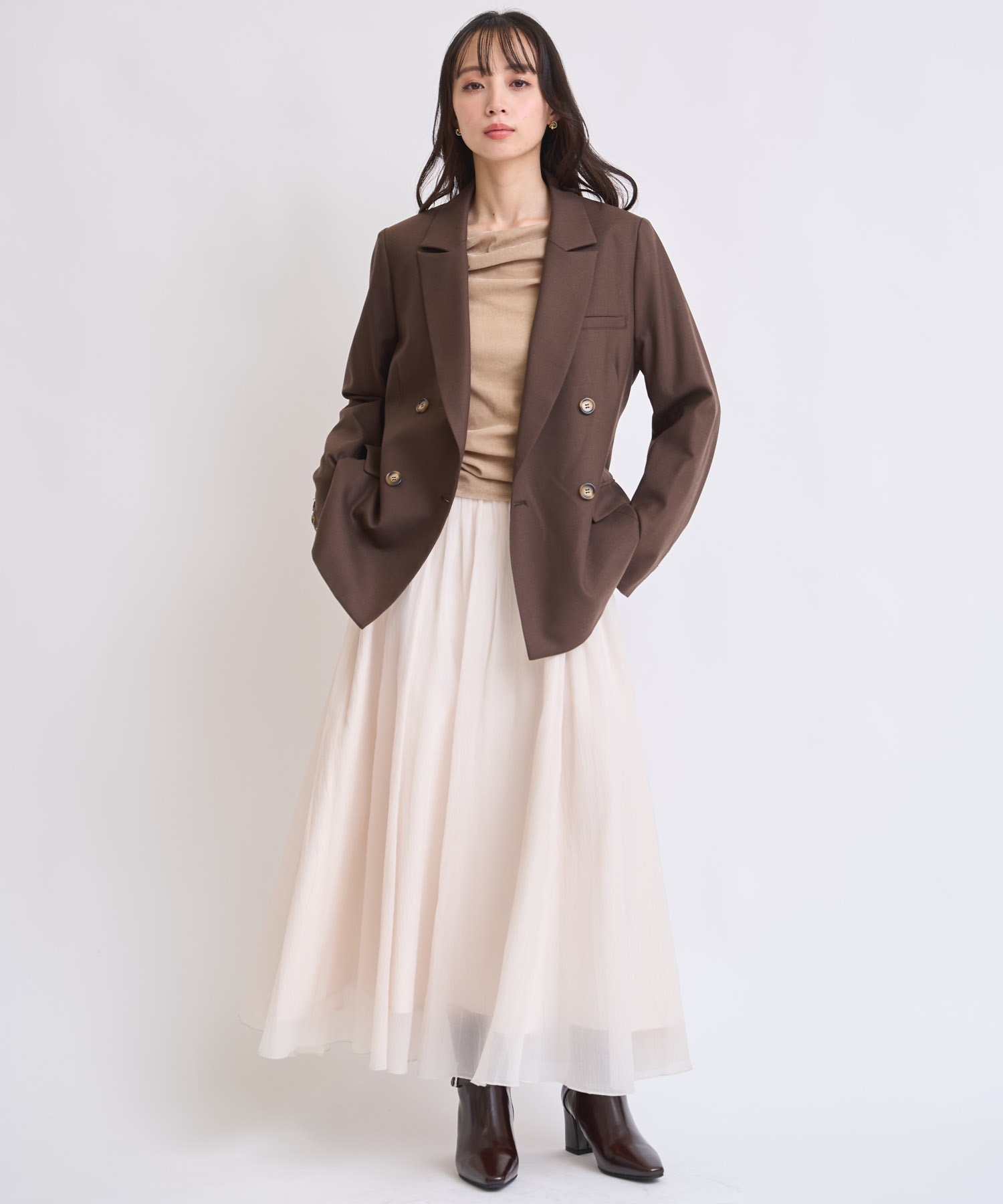 ウールダブルブレストジャケット | ジャケット | NOELA OFFICIAL WEB STORE