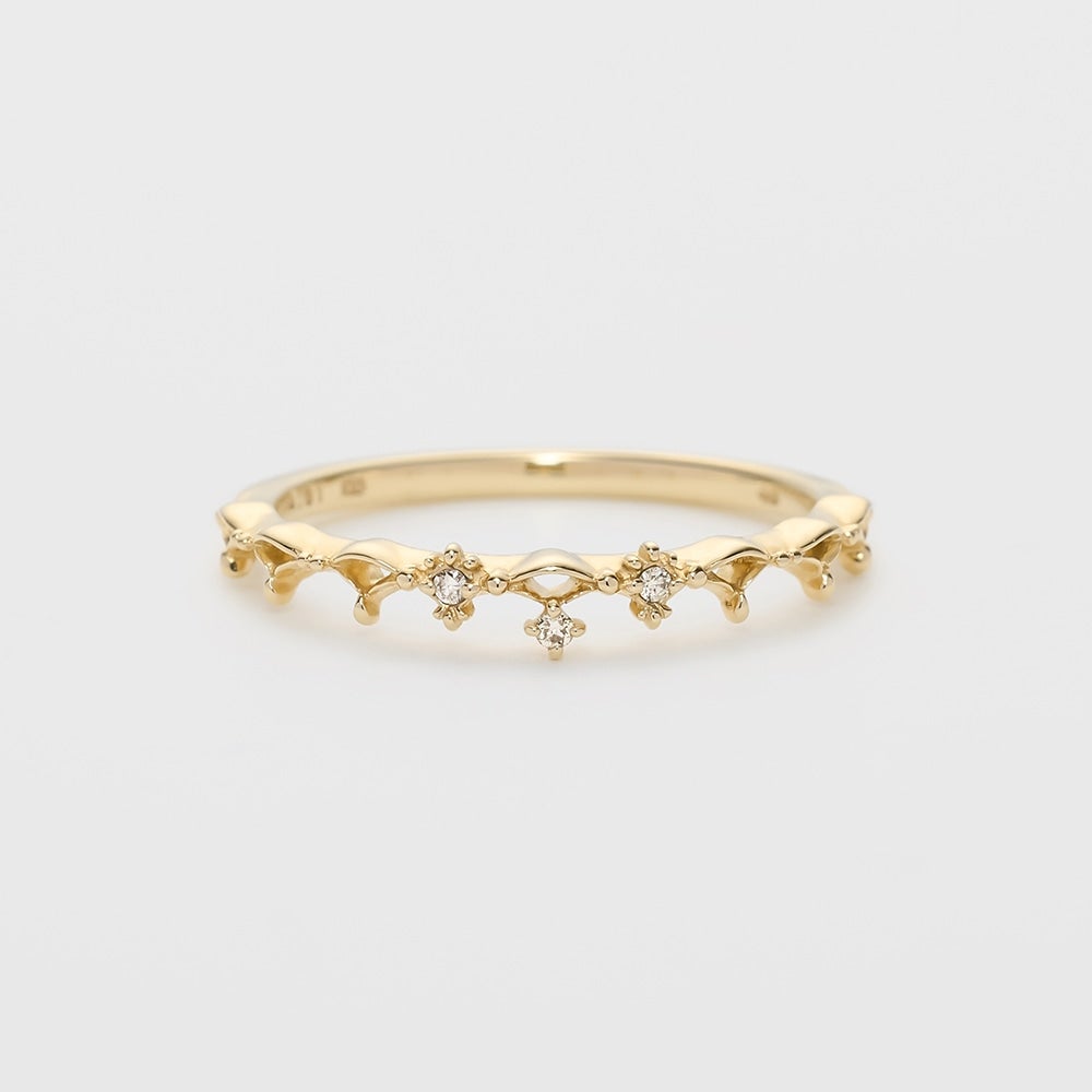 SAORIさんご着用】K10ダイヤモンドピンキーリング｜ピンキーリング