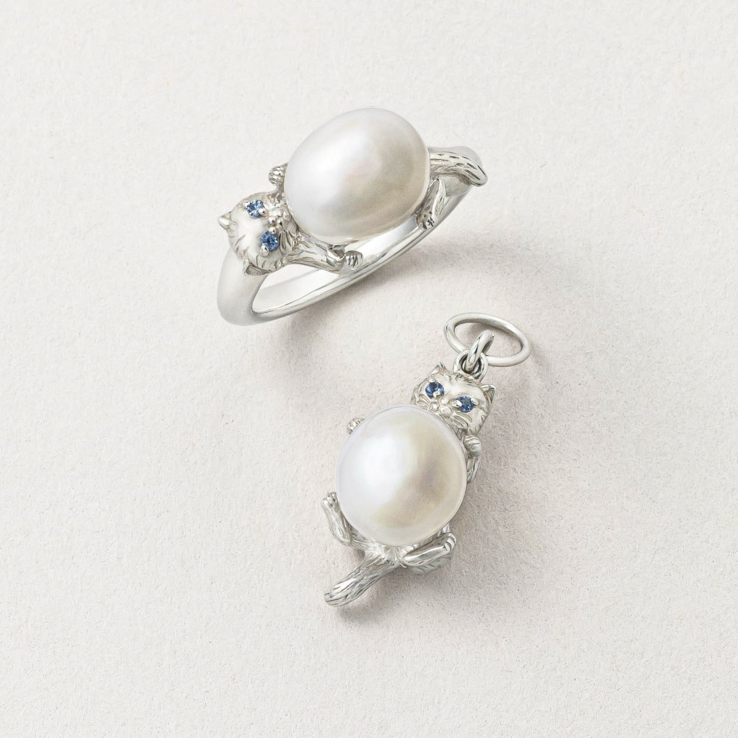 25th Limited】シルバーパールチャーム｜ネックレスチャーム｜ノジェス