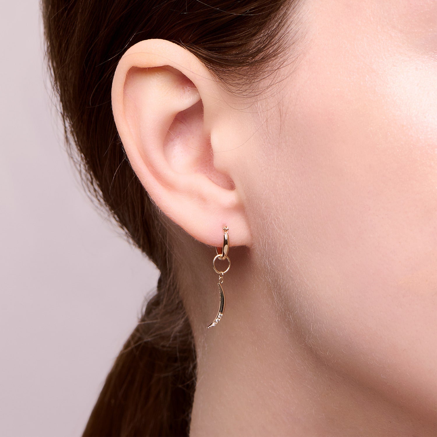 Tiny Charm】K10ダイヤモンドチャーム｜ネックレスチャーム｜ノジェス