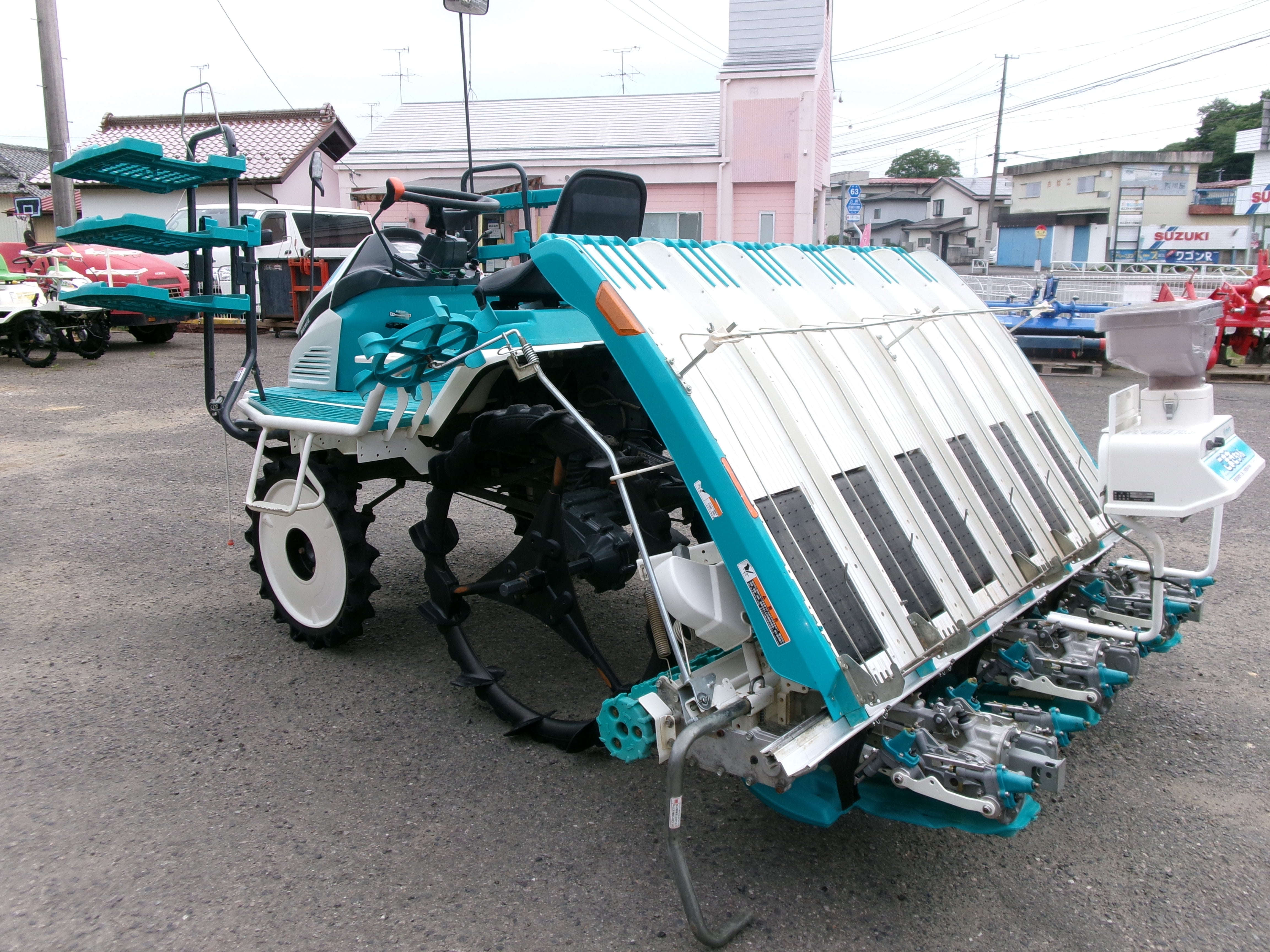 クボタ 中古 田植機 6条植え EP67 – 農キング