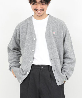 DANTON/ダントン】DT-D0030 LMW V NECK CARDIGAN 25AW（5-0619-6-52