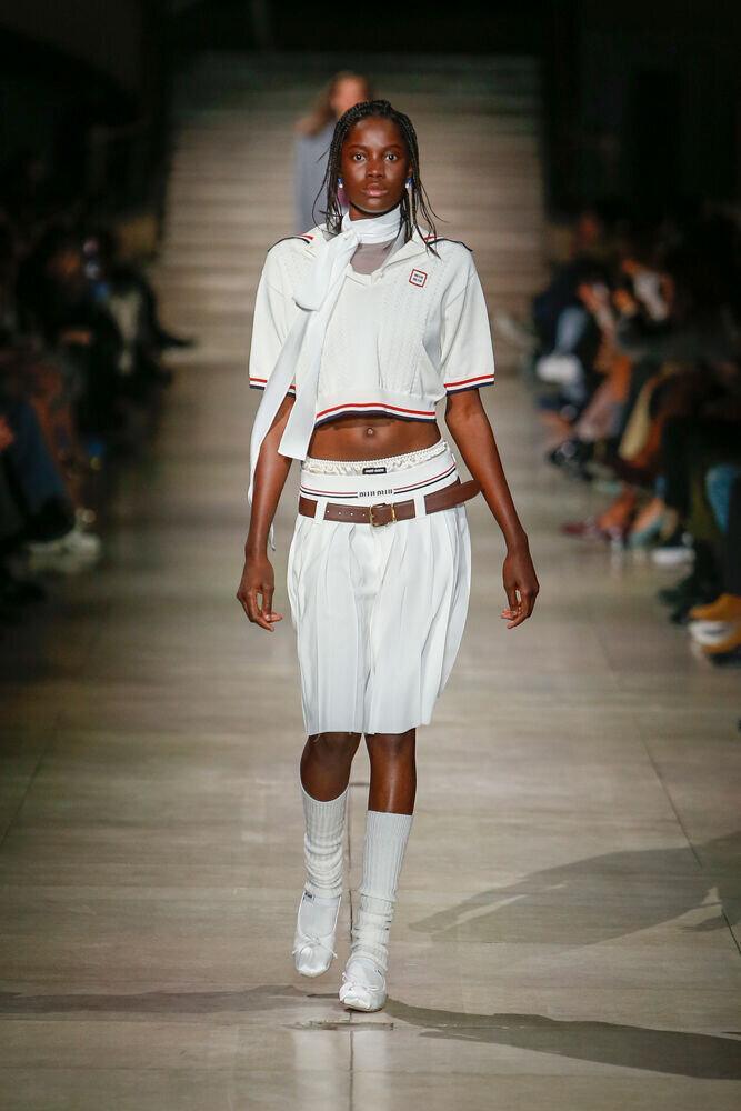Micro mini, menswear, 2000s vibe: 3 elements from Miu Miu fall