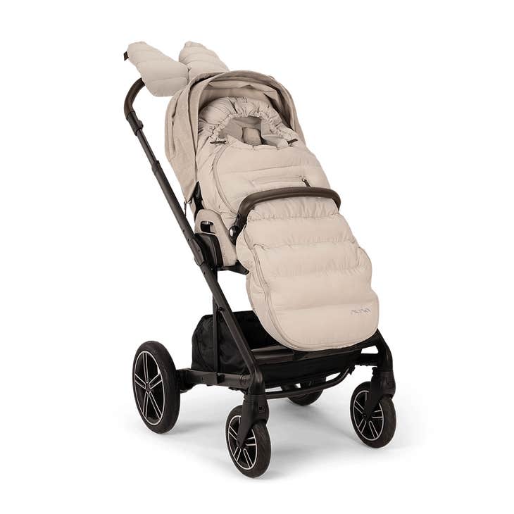 Nuna Winter Stroller Set | Merino Wool Footmuff & Mittens