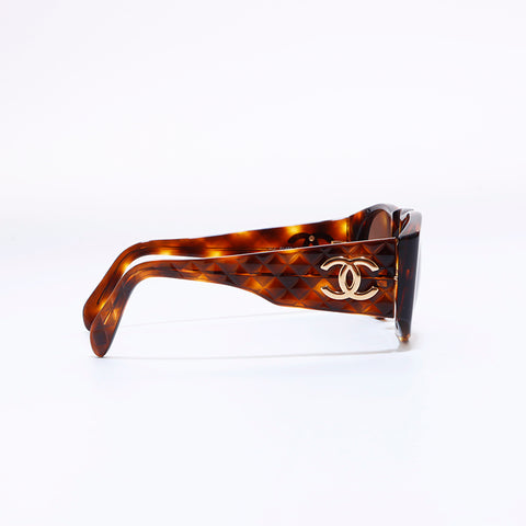 シャネル CHANEL スクエア サングラス ブラウン WS6971 – NUIR VINTAGE