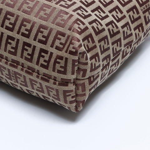 フェンディ FENDI ズッキーノ キャンバス トートバッグ ベージュ