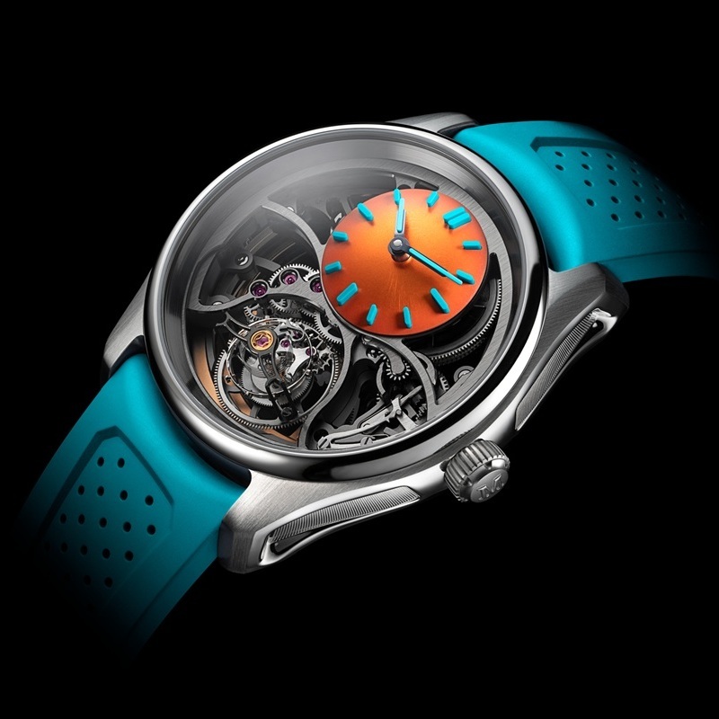 Pioneer Cylindrical Tourbillon Skeleton Spiced Aqua_パイオニア