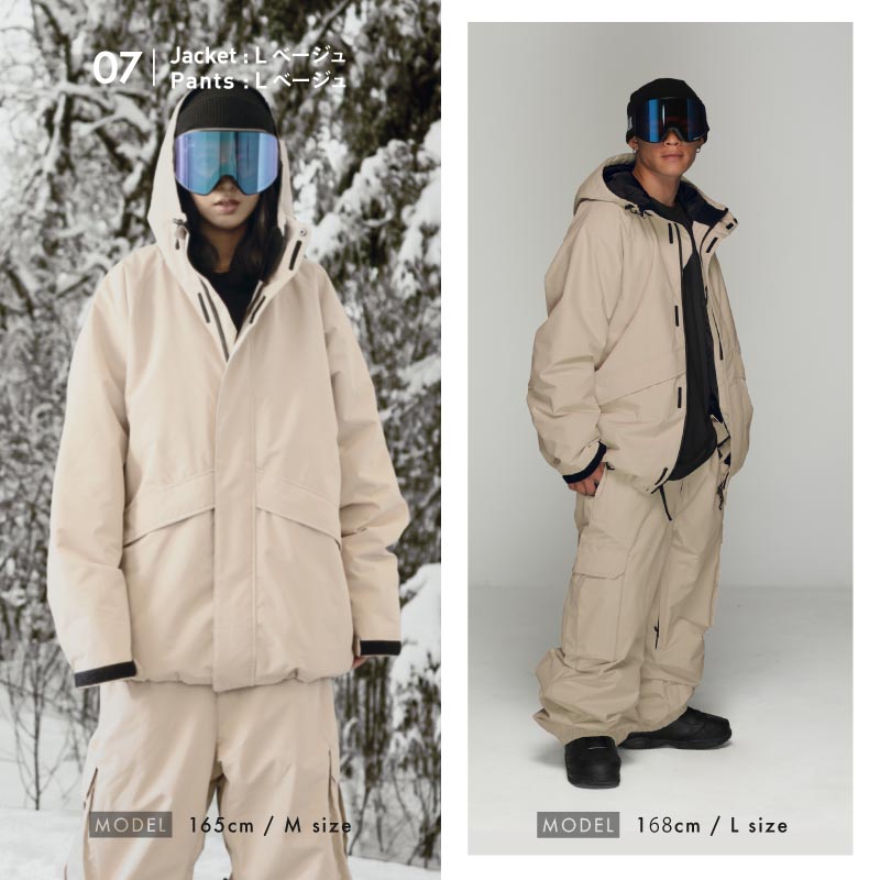 瀧澤憲一着用モデル] スノーボードウェア メンズ レディース 上下