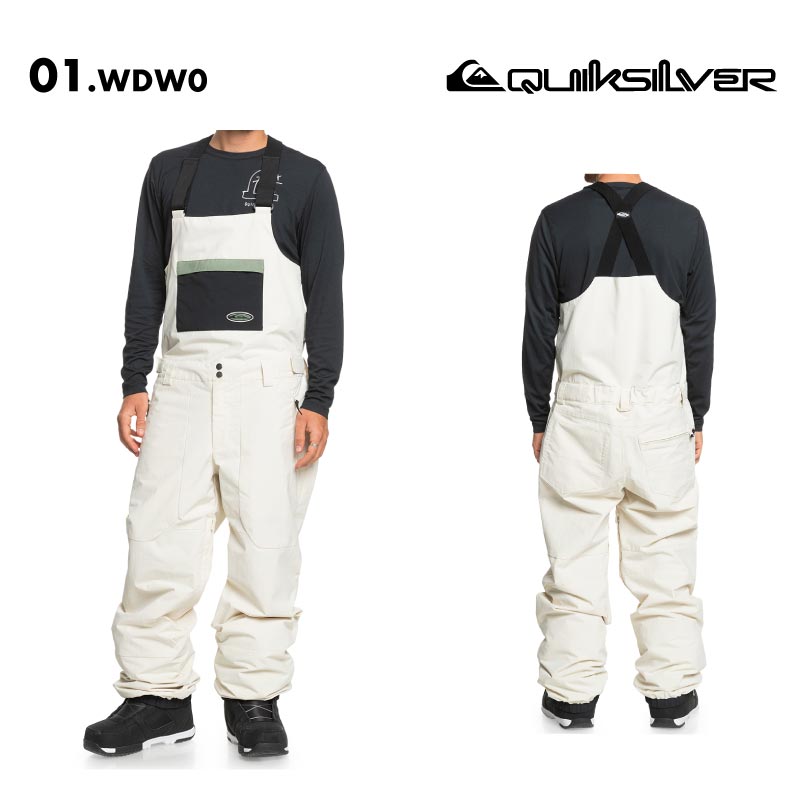 QUIKSILVER/クイックシルバー メンズ スノーウェア ビブパンツ FLY