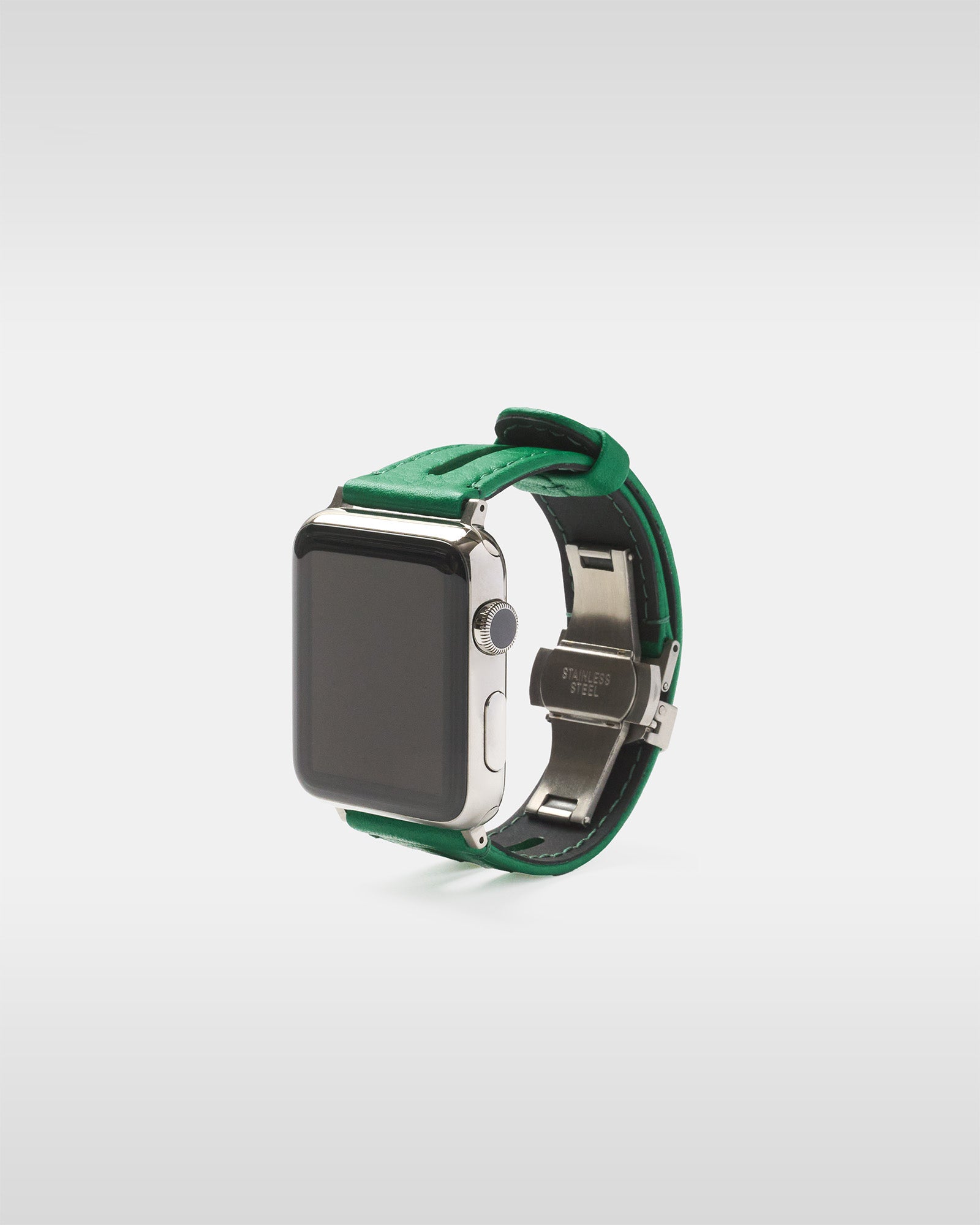 防水レザー製アップルウォッチバンド Dバックル | 38, 40, 41, 42mm