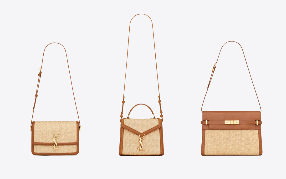 サンローランのアイコンバッグが春夏仕様に♡ 新作ラフィアバッグ3選