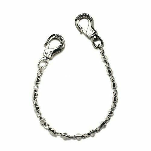 J-NS024)レボリューションスカルウォレットチェーン-シルバー925