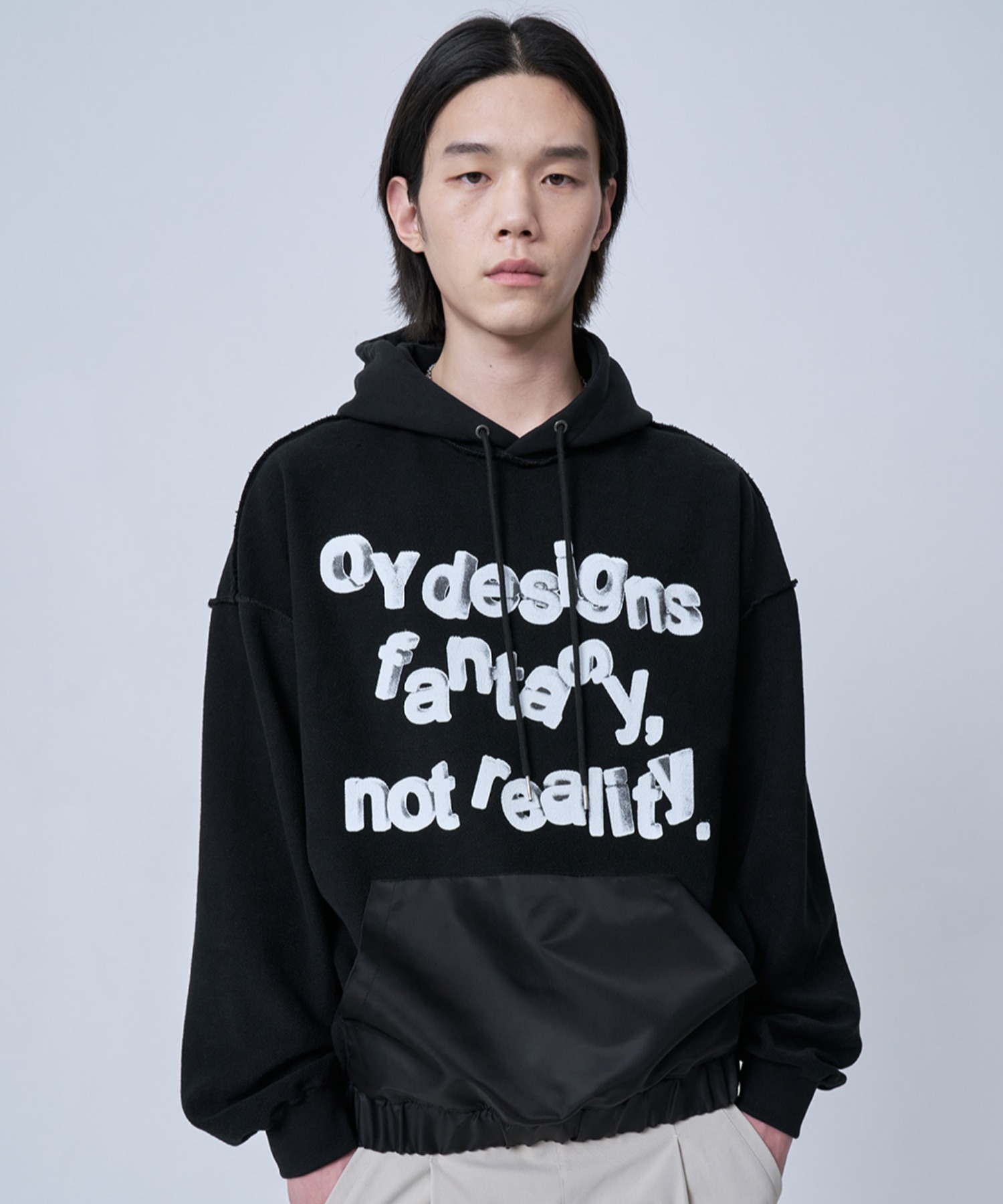 OY/オーワイ』REVERSE BLEND LOGO HOODIE/リバースブレンド ロゴ