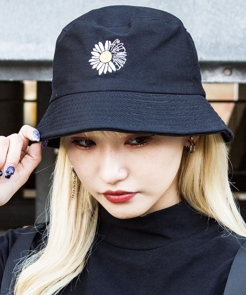 A'GEM/9』フラワー刺繍バケットハット A'GEM/9│A'GEM/9×.KOM【公式