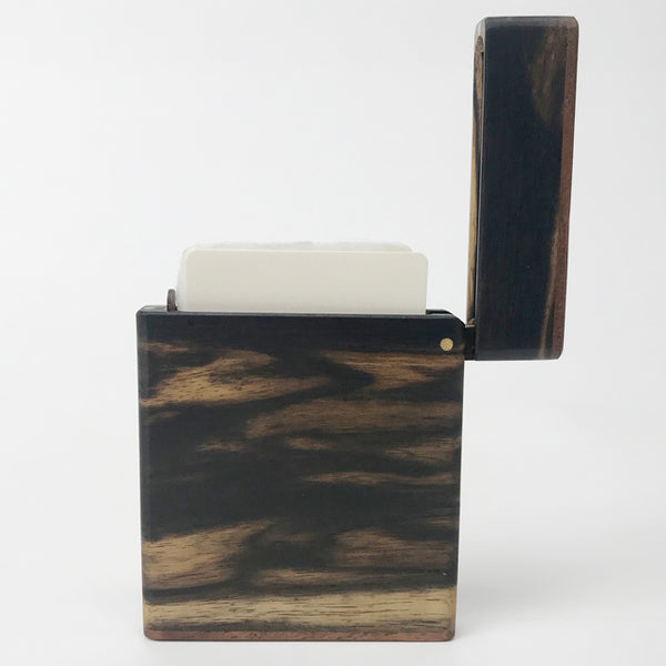 黒柿】名刺入れ 名入れ可能【ギフト好適品】 – おかや木芸