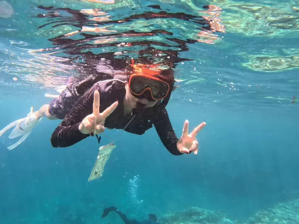 古宇利島】☆現役うみんちゅ船長と行くシュノーケル☆透明度抜群☆乗船