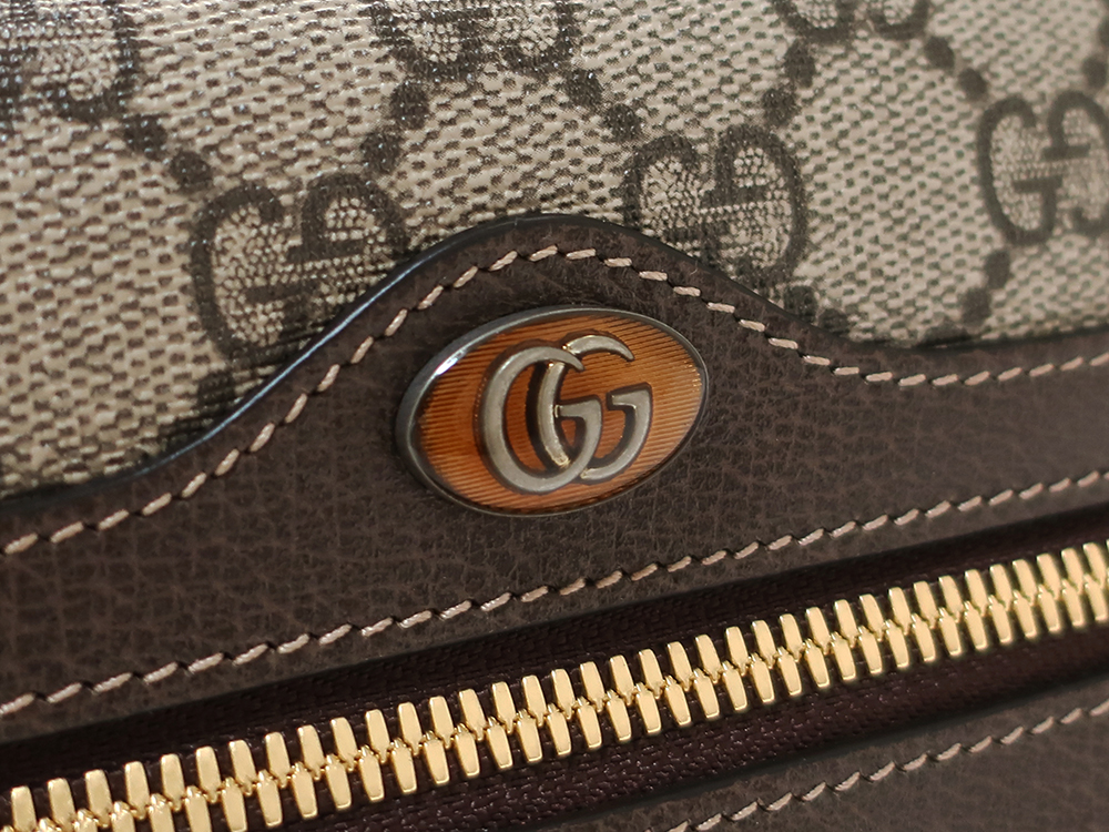 グッチ GGスプリーム オフィディア スモール ベルトバッグ ベージュ