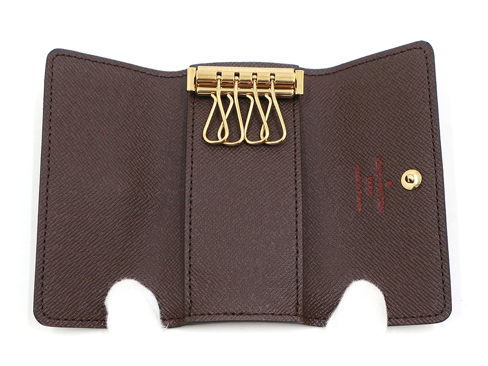 ルイヴィトン ダミエ エベヌ ミュルティクレ4 キーケース4連 N62631