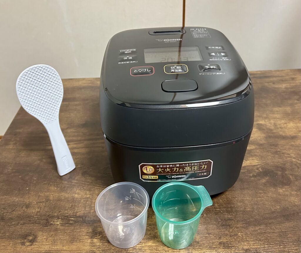象印 NW-MA07-BAはおすすめ？4合炊き圧力IH「極め炊き」を正直レビュー