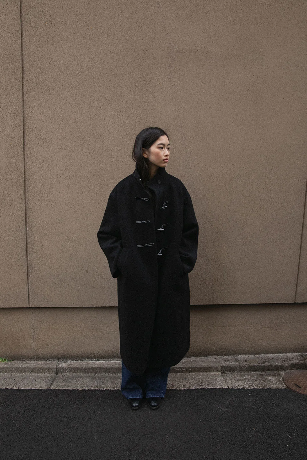 oriental duffle coat | OHOTORO