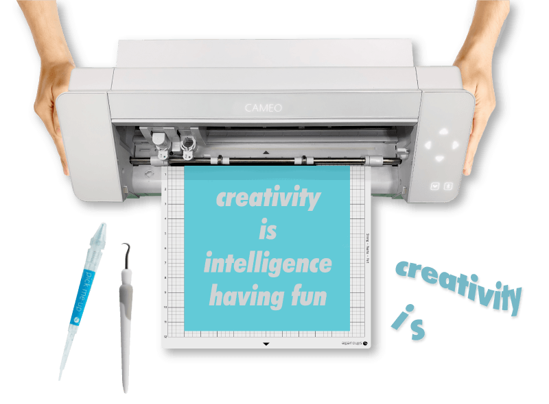 小型カッティングマシン シルエットカメオ4(silhouette-CAMEO4