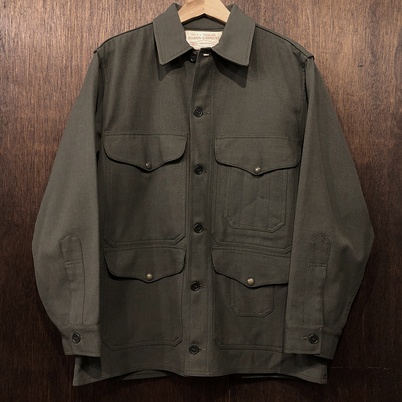 Filson Single Whipcord Serge Wool Cruiser Union Made Mackinaw