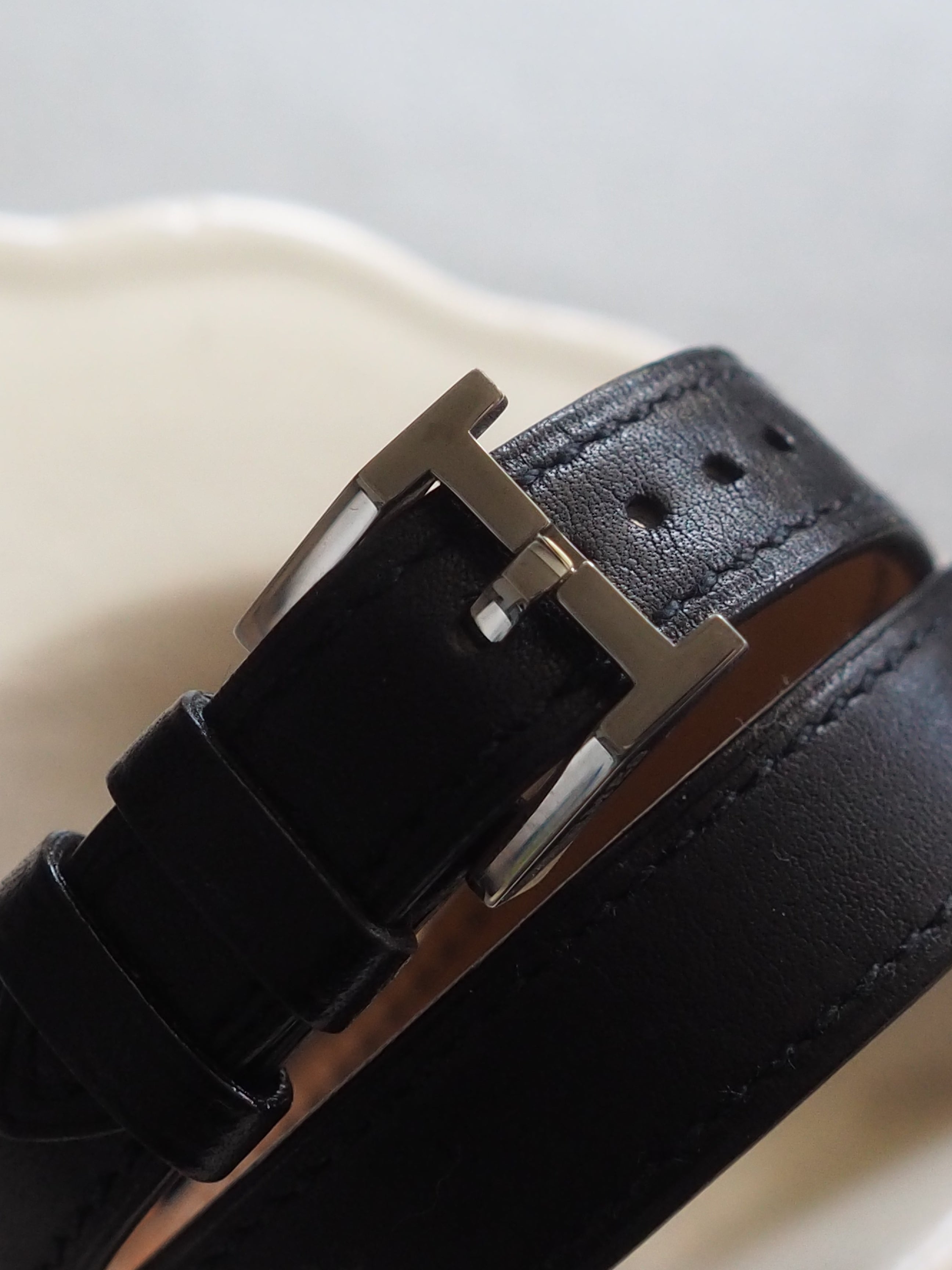 HERMES エルメス タンデム ウォッチ 腕時計 ドゥブルトゥール シルバー