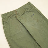 40s WW2 Vintage US Navy N-3 HBT Utility Trousers - 31x31 – Omega