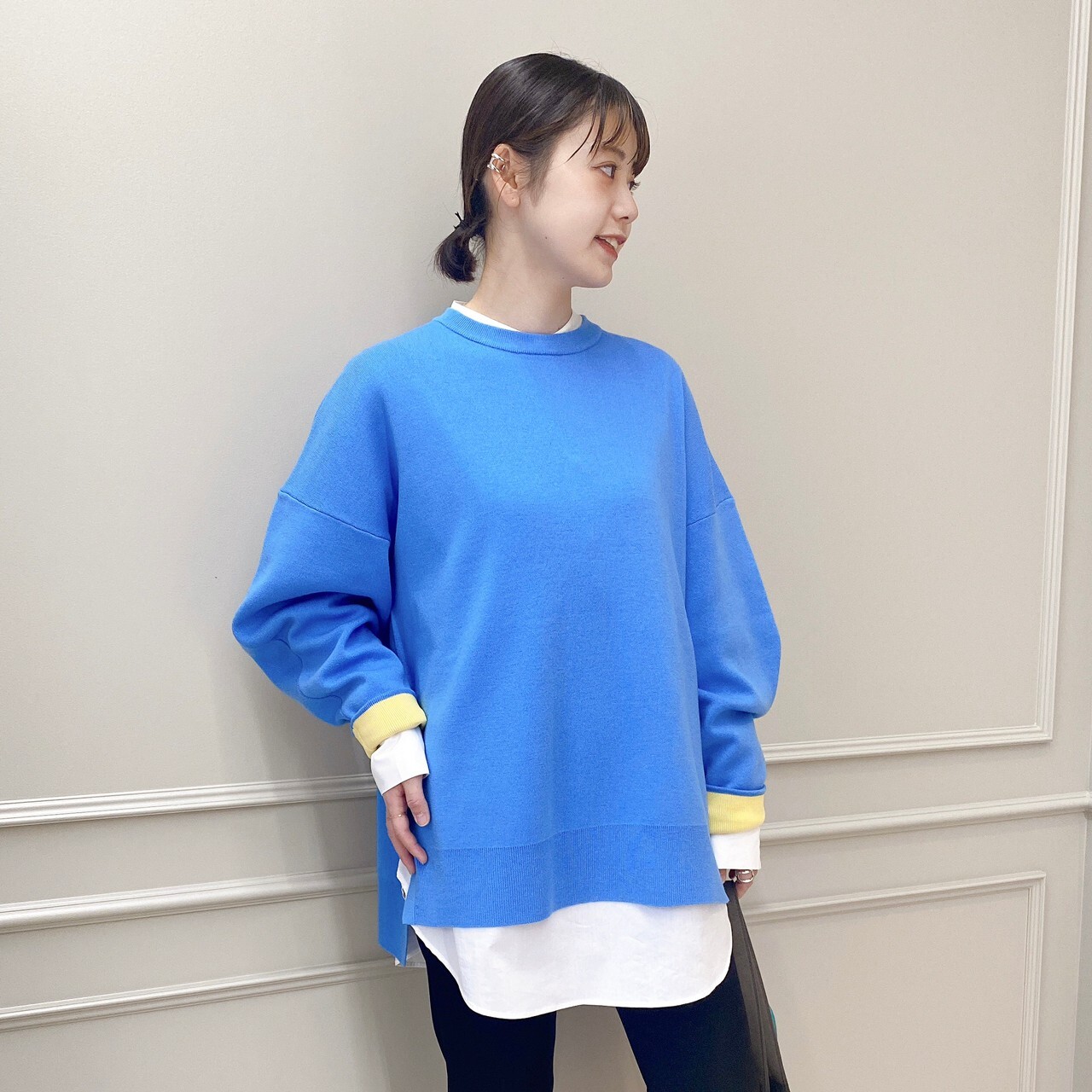 ENFOLD(エンフォルド)】 COCOON-ARM BOX PULLOVER｜パリゴ尾道店｜尾道