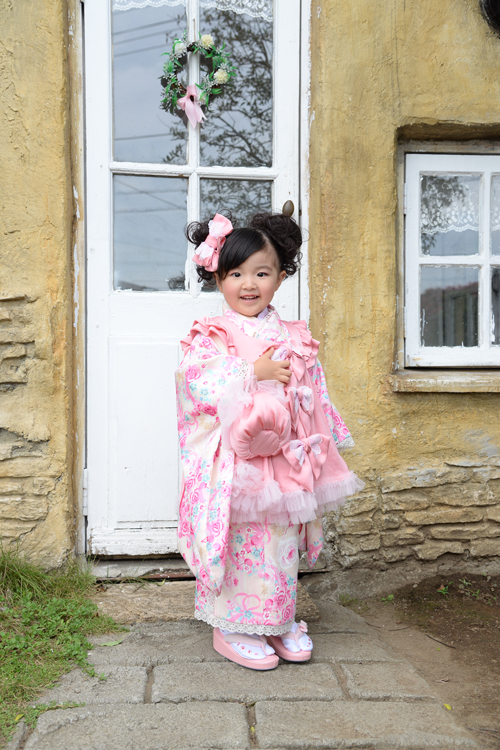 3才☆お姫様みたいなお着物☆ | 七五三の写真・家族写真「グラン