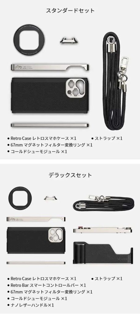 iPhoneをクラシックカメラ化できる専用ケース「Fotorgear Retro DMF