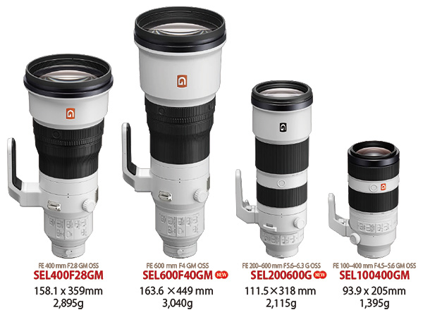 SEL200600G（FE 200-600mm F5.6-6.3 G OSS） - ONE'S- ソニープロ