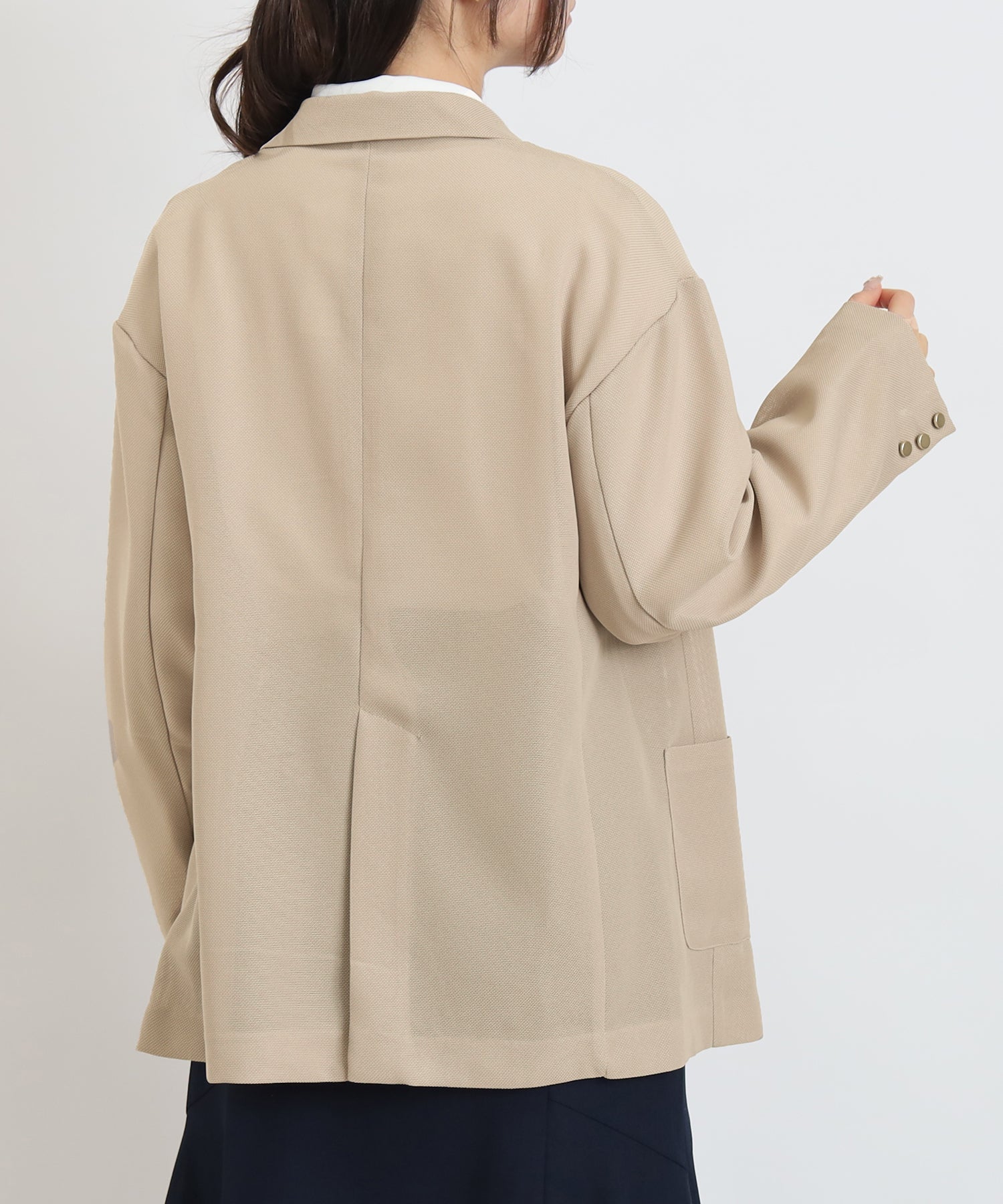 メッシュダブルブレストジャケット