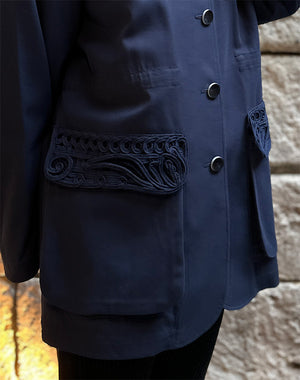 Mame Kurogouchi マメ クロゴウチ｜Cording Embroidery Detailed