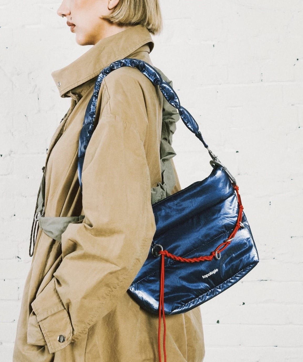 Topologie/トポロジー Besace べサス【バッグ単体】(FREE Marine Blue