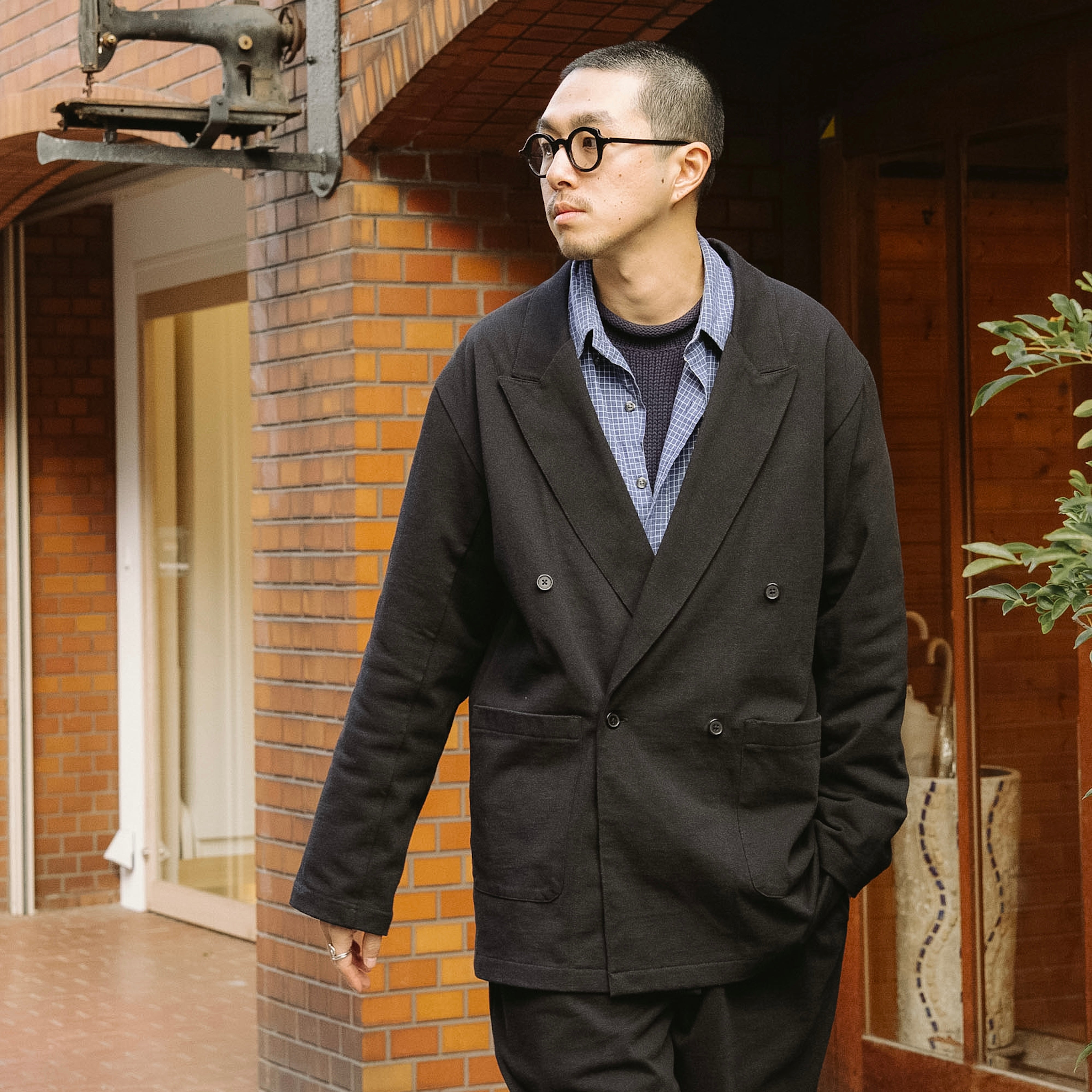 FRUIT OF THE LOOM ATHLETIC FORMAL DOUBLE SUIT BLACK（フルーツ