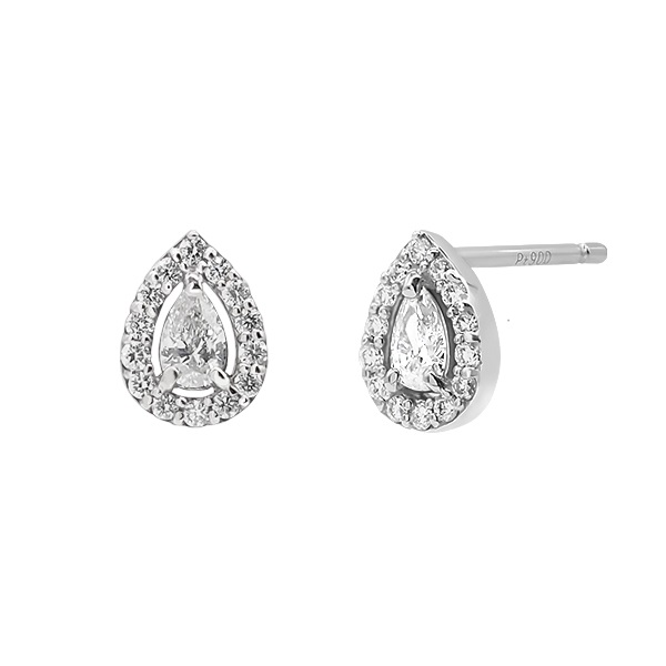 Pt950ダイヤモンドピアス | ポンテヴェキオ公式オンラインショップ