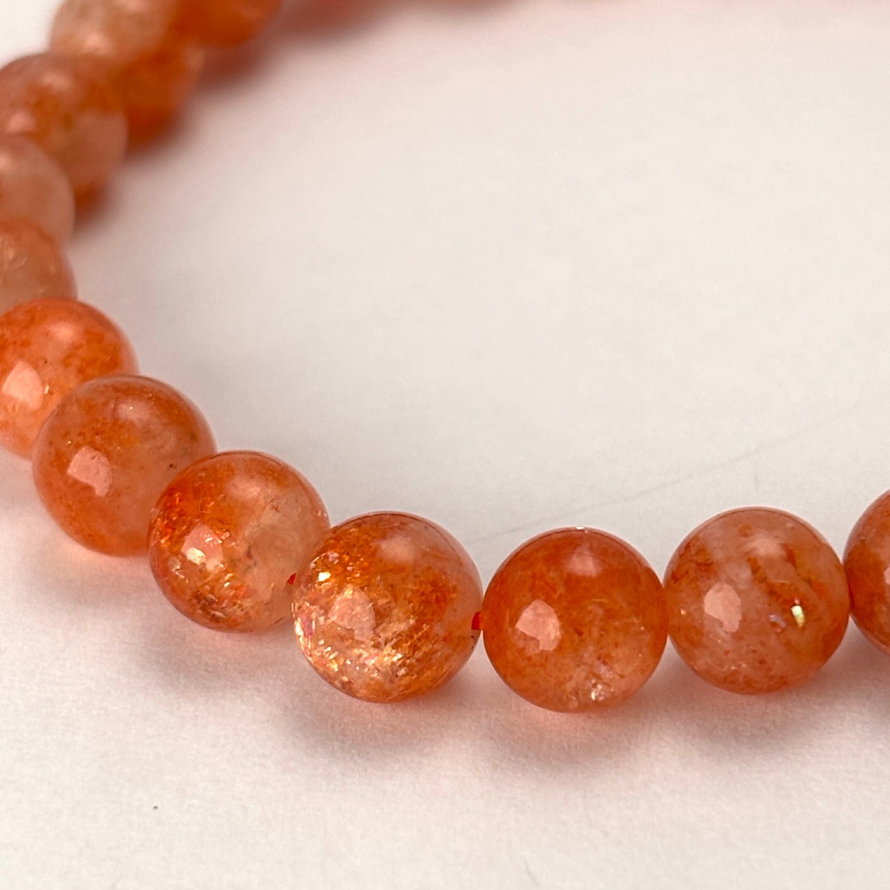 サンストーン - ブレスレット7mm - 内径16cm - 天然石 – STONEMARKET