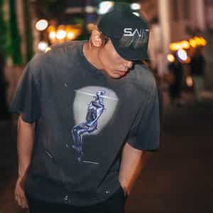 SAINT MXXXXXX＜セント マイケル＞ ロゴ入りベースボールキャップ