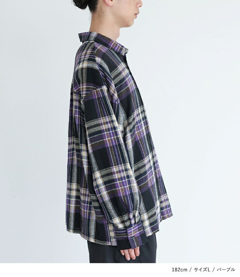 MDRチェックネルシャツ』