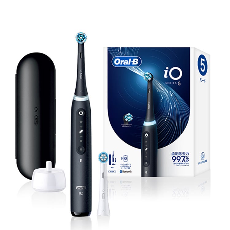 電動歯ブラシ ブラウンオーラルB 公式 | iO5（マットブラック / 黒