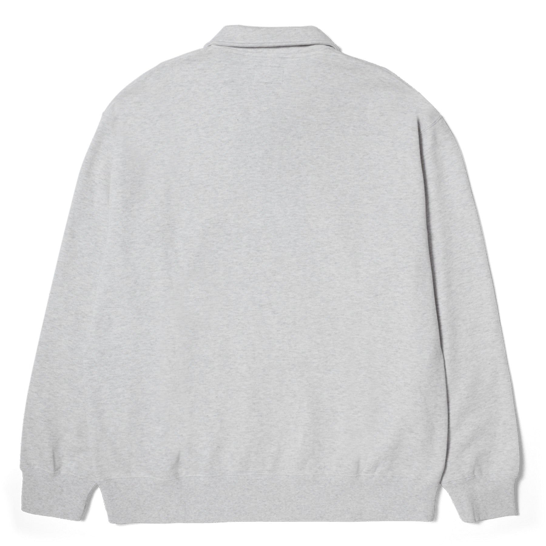 Huf Slate Quarter Zip Fleece Heather Grey - Orchard Skateshop