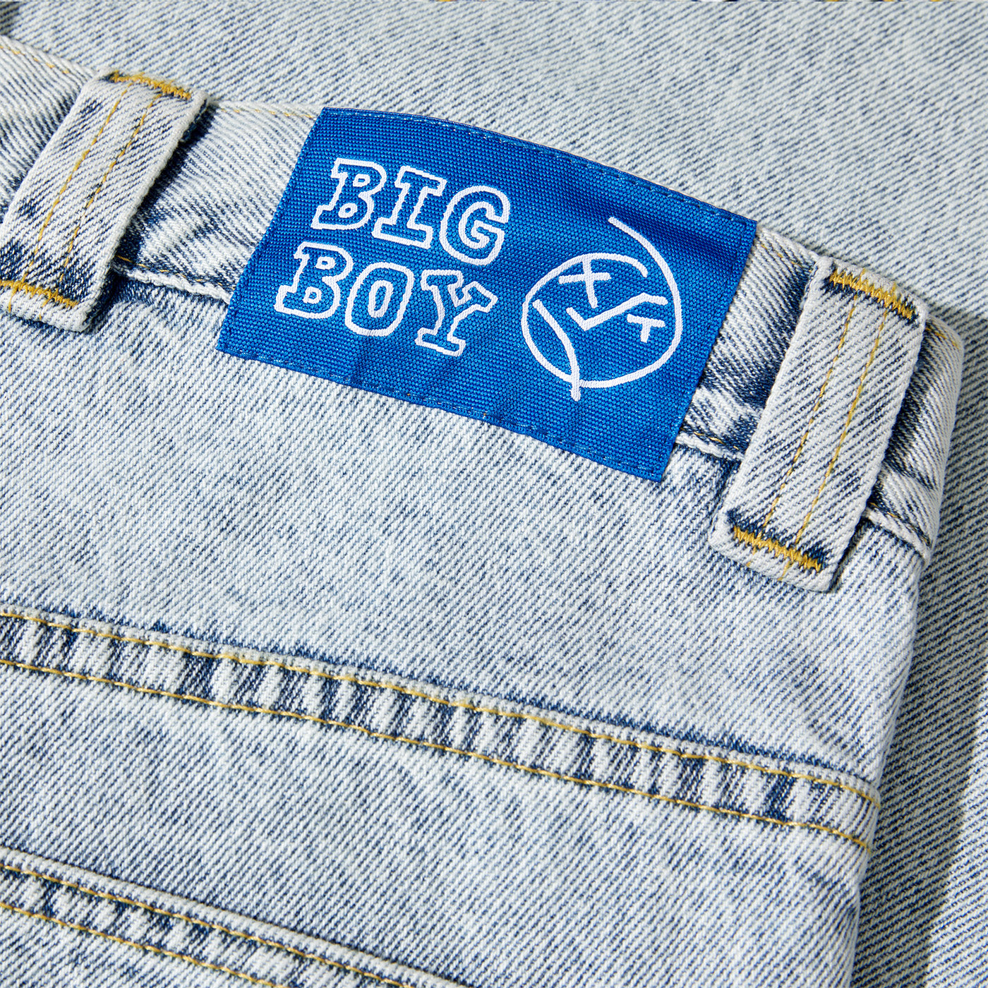 Polar Skate Co. Big Boy Jeans Light Blue SP24 - Orchard Skateshop