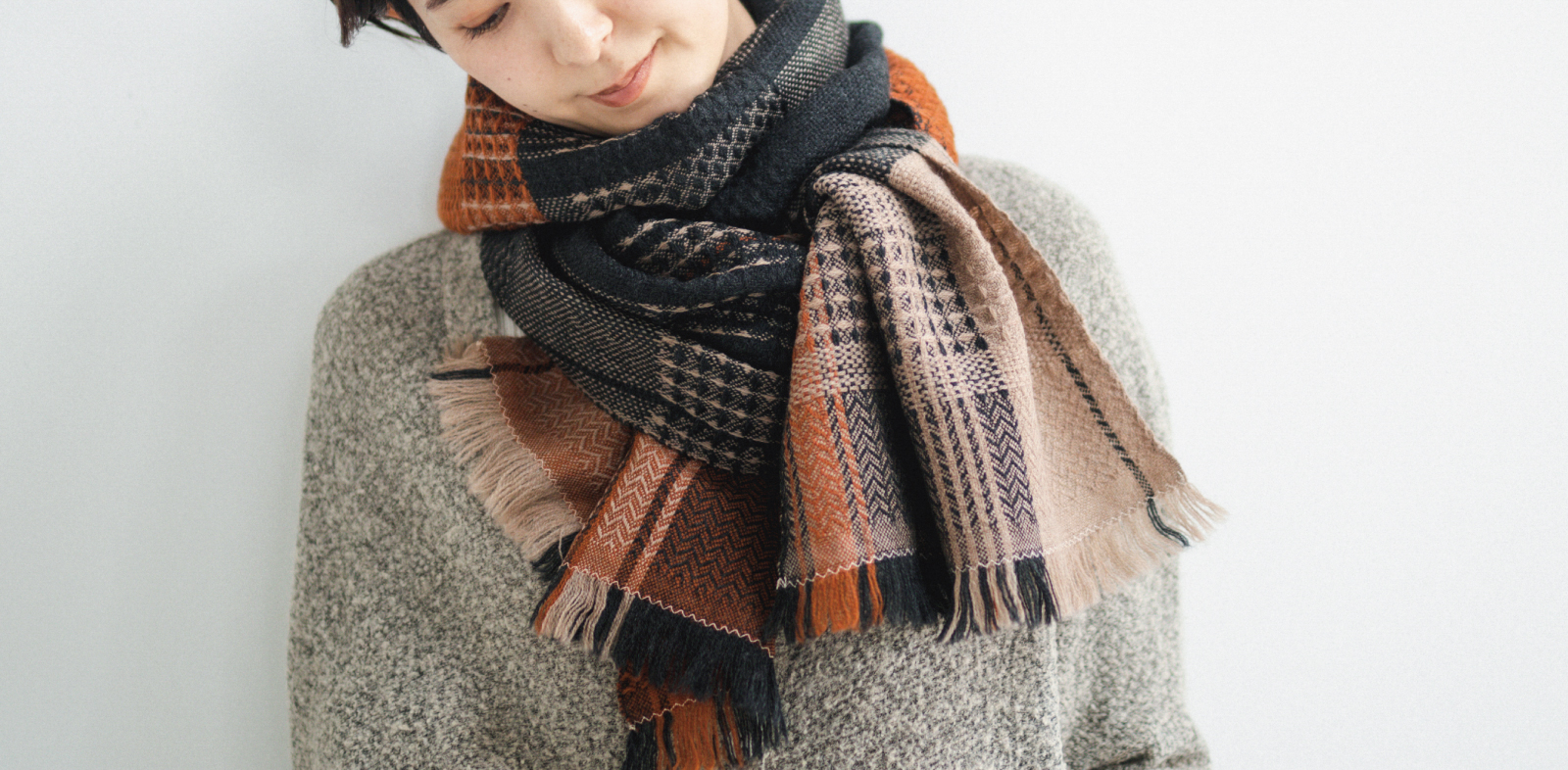 工房織座、秋冬人気定番マフラー「かわり織り」 | 【公式】工房織座