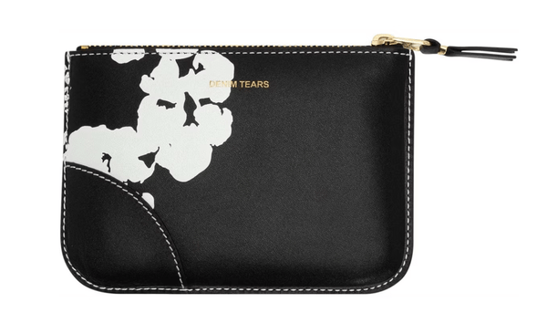 Denim Tears x Comme des Garcos Cotton Wreath Zip Pouch