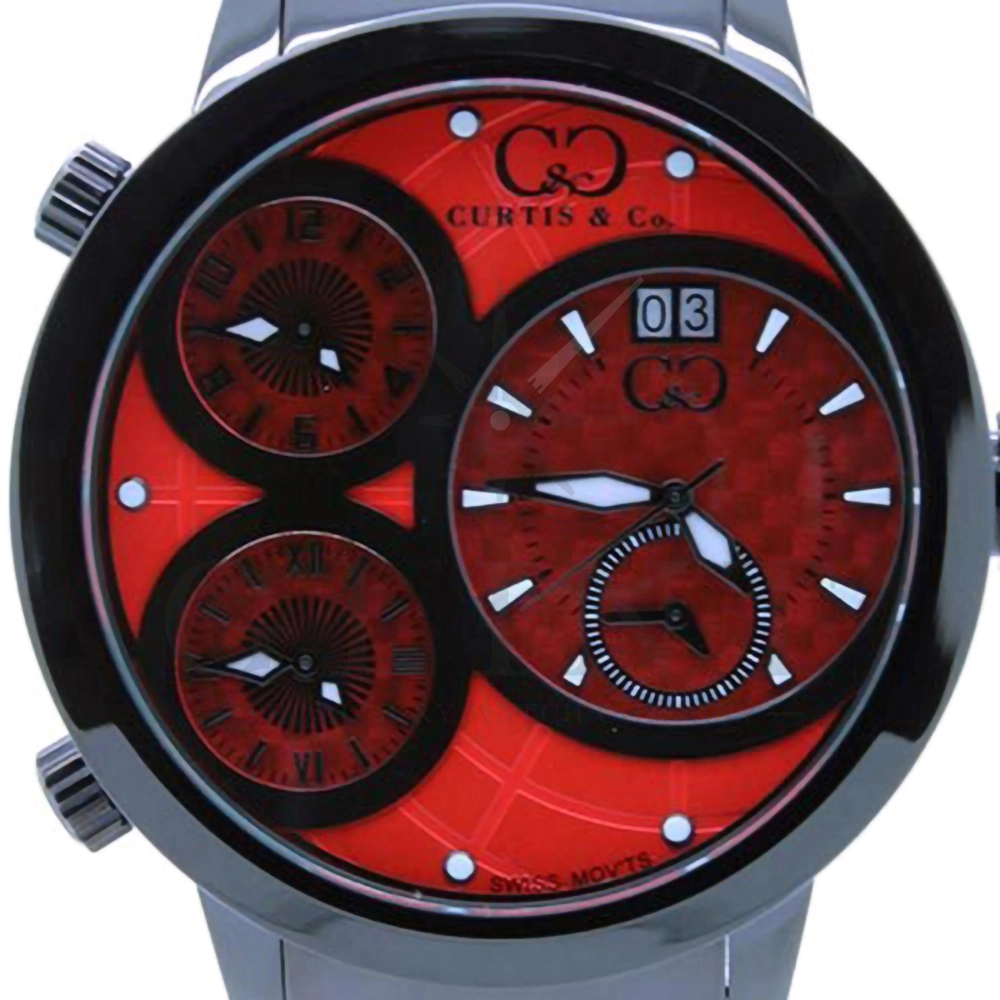 カーティスビッグタイムワールド 57mm4タイムゾーン ｜ GLINT ｜ 高級