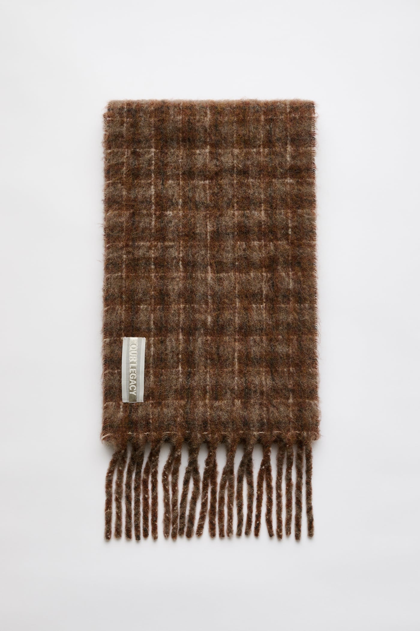 Our Legacy - Miniature Scarf Cabernet Cyclone Linen