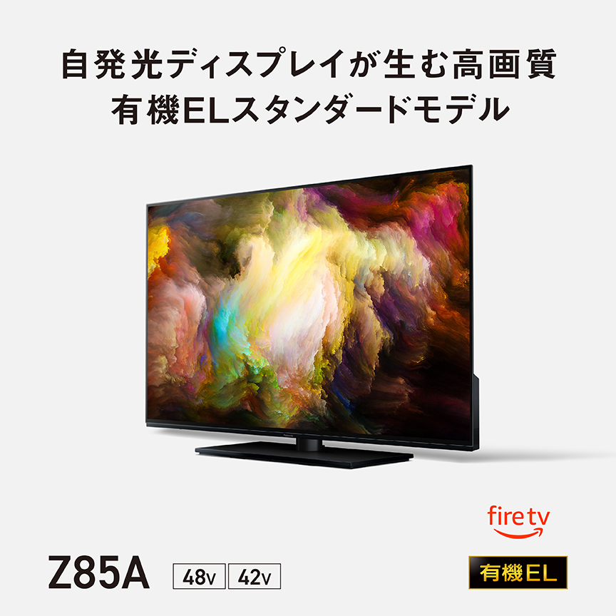 4Kダブルチューナー内蔵 有機ELテレビ Z85A | 4K液晶・有機ELテレビ
